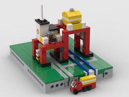 Набор LEGO MOC-117956 149 - Fuel Refinery (microscale version)