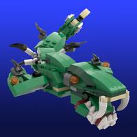 Набор LEGO MOC-118060 31058 Dino shark