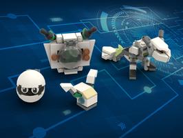 Набор LEGO 31115: Digimon Tribute (Digivice, Susumon, Shikamon, Saikumon)