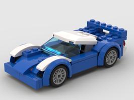 Набор LEGO MOC-118461 60312 - Le Mans Car Mk-II