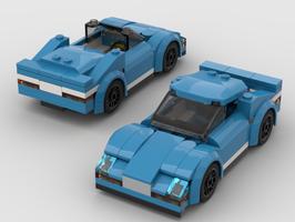 Набор LEGO MOC-118677 60285 - Retractable Hard-top (Concept Model)