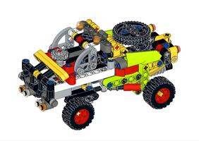 Набор LEGO MOC-118866 Camioneta 4x4 V2