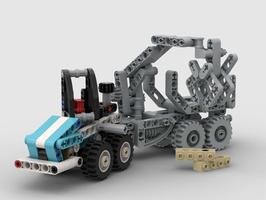 Набор LEGO MOC-119019 42133 Forwarder extension for Timber Trailer