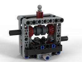 Набор LEGO MOC-119069 Gearbox With Reverse (V2)