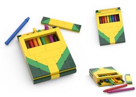 Набор LEGO Crayons