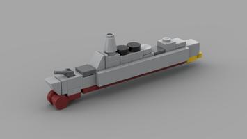 Набор LEGO MINI PLAN Type-055 destroyer. NATO reporting name:Renhai-class cruiser