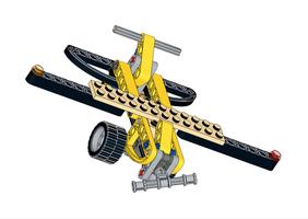 Набор LEGO MOC-119791 Propeller Plane