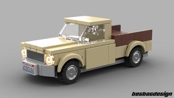 Набор LEGO MOC-120266 Pickup Truck 5 wide