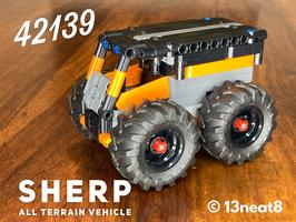 Набор LEGO MOC-120281 42139 Sherp ATV