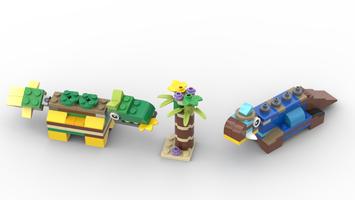 Набор LEGO MOC-120303 11018 Dinosaurs