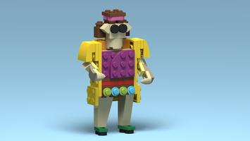 Набор LEGO MOC-120614 40411 80s Heroine