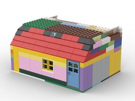 Набор LEGO MOC-120940 House from set 10703