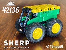 Набор LEGO MOC-121205 42136 Sherp ATV