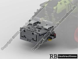 Набор LEGO MOC - circular saw for Claas Xerion 5000, Fastrac or other tractors (Kreissage)