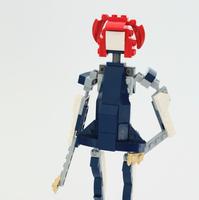 Набор LEGO MOC-122703 31088 - Robot girl from the future past