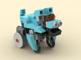Набор LEGO MOC-122818 blue robot pig