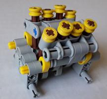 Набор LEGO MOC-122998 compact V8 for set 42123