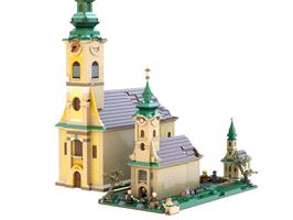 Набор LEGO MOC-123132 six churches in each other