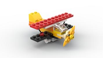 Набор LEGO MOC-123308 11013 Bi plane