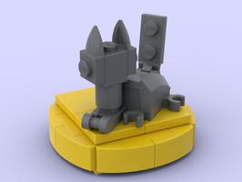 Набор LEGO MOC-124214 Simple cat chilling on pillow