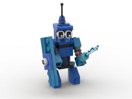 Набор LEGO MOC-124877 11006- Blue Robot 2.0