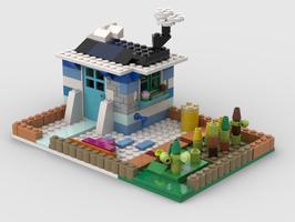 Набор LEGO Arctic home with vegetable garden