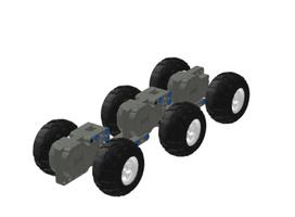 Набор LEGO MOC-126156 6x6 Turbo Pullback-Car (Andrin-Auto)