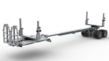 Набор LEGO Log Attachment and Trailer for the KrAZ-255