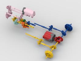 Набор LEGO Concept Steering For Tracked Vehicles