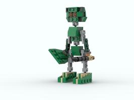 Набор LEGO MOC-126716 Lady Knight 31058 2 to 1