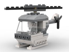 Набор LEGO MOC-126937 Mini Helicopter
