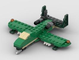 Набор LEGO MOC-127143 31058 A-10 Thunderbolt II