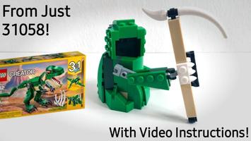 Набор LEGO MOC-127429 The Green (Grim) Reaper 31058 Alternate Build, With Video Instructions! ??Halloween Special ??