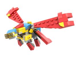 Набор LEGO MOC-127447 Flying piggy-mech