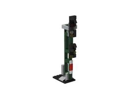 Набор LEGO MOC-128290 Ausfahrsignal mit Vorsignal / Main signal with distance signal