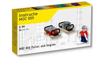 Набор LEGO MOC-128506 MOC 005 Pallet and Engine