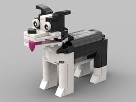 Набор LEGO Border Collie black & white