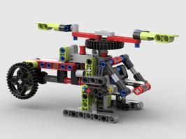 Набор LEGO MOC-130841 Transport Helicopter with One-Cylinder Engine_42102