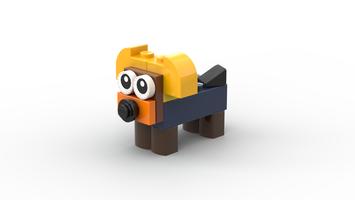 Набор LEGO MOC-130862 11017 Dog