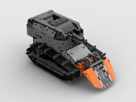 Набор LEGO MOC-130965 technic tank RC