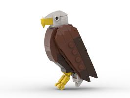 Набор LEGO MOC-130966 White tailed eagle