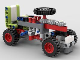 Набор LEGO MOC-131044 Tractor with Four-Cylinder Engine_42102