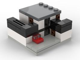 Набор LEGO MOC-131205 Modern House Mini