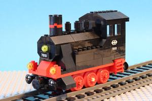 Набор LEGO 7810/40730 Steam Engine motorized by Circuit Cubes
