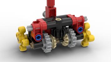 Набор LEGO MOC-131420 Compact 2-Direction Gearbox