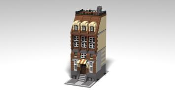 Набор LEGO MOC-131505 Modular House Moc 266