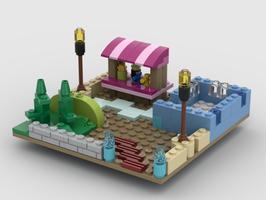 Набор LEGO Winter square
