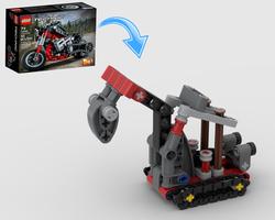 Набор LEGO MOC-132387 Chipper Excavator 42132 Alternative.