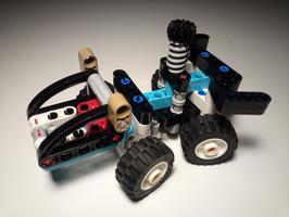 Набор LEGO MOC-132522 Four wheel steering truck
