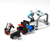 Набор LEGO MOC-132943 Lego 42133 + 42116 alternate: Farm Tractor, Barn, and Attachments